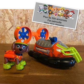 Véhicule jungle avec figurine Zuma Jungle de la Pat Patrouille