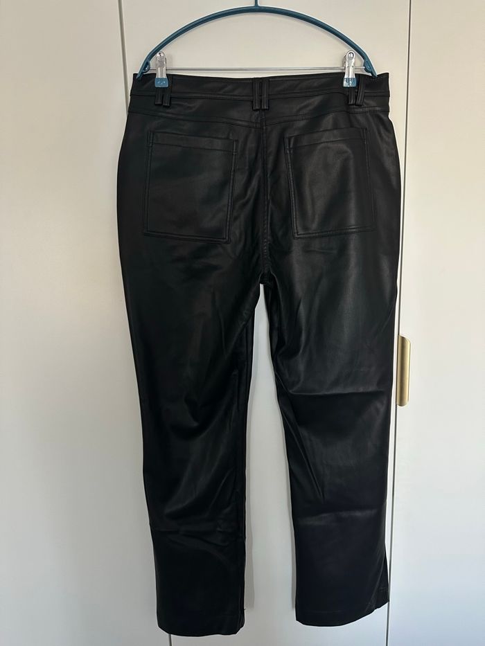 Pantalon similicuir topshop T44 - photo numéro 2