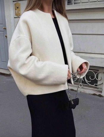 Veste Blanche Oversize