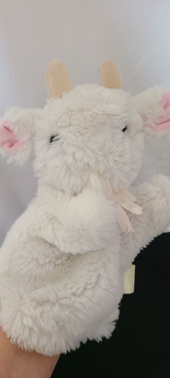 doudou marionnette chèvre  baby nat