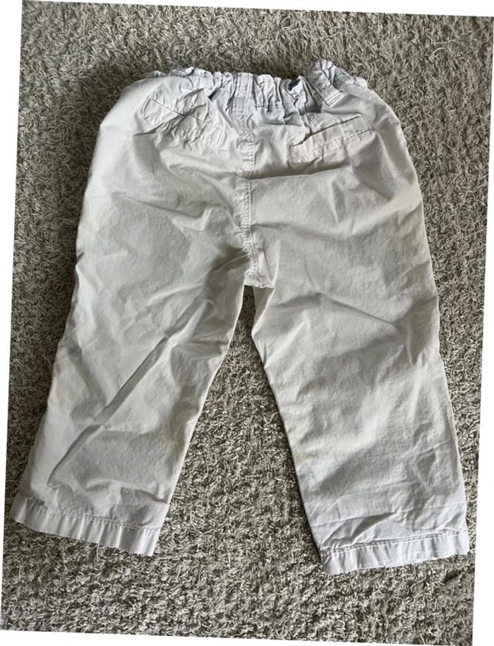 Pantalon blanc taille 18 mois marque Tex - photo numéro 6