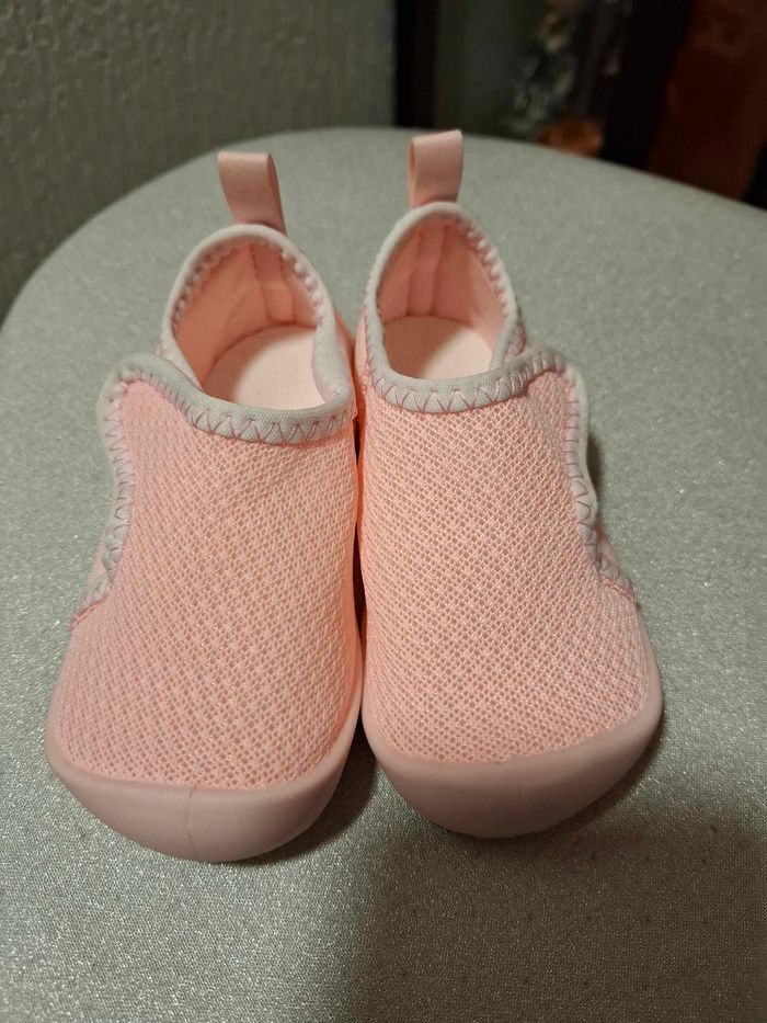 Chaussons Antidérapants Pour Bébé - Semelle Légère En Coton, Pré-marche Printemps-Automne - Taille 20-25 - 4