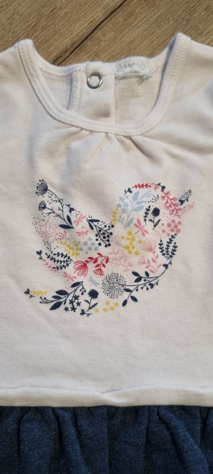T-shirt ML 6 mois 🐦 🌸 - photo numéro 3