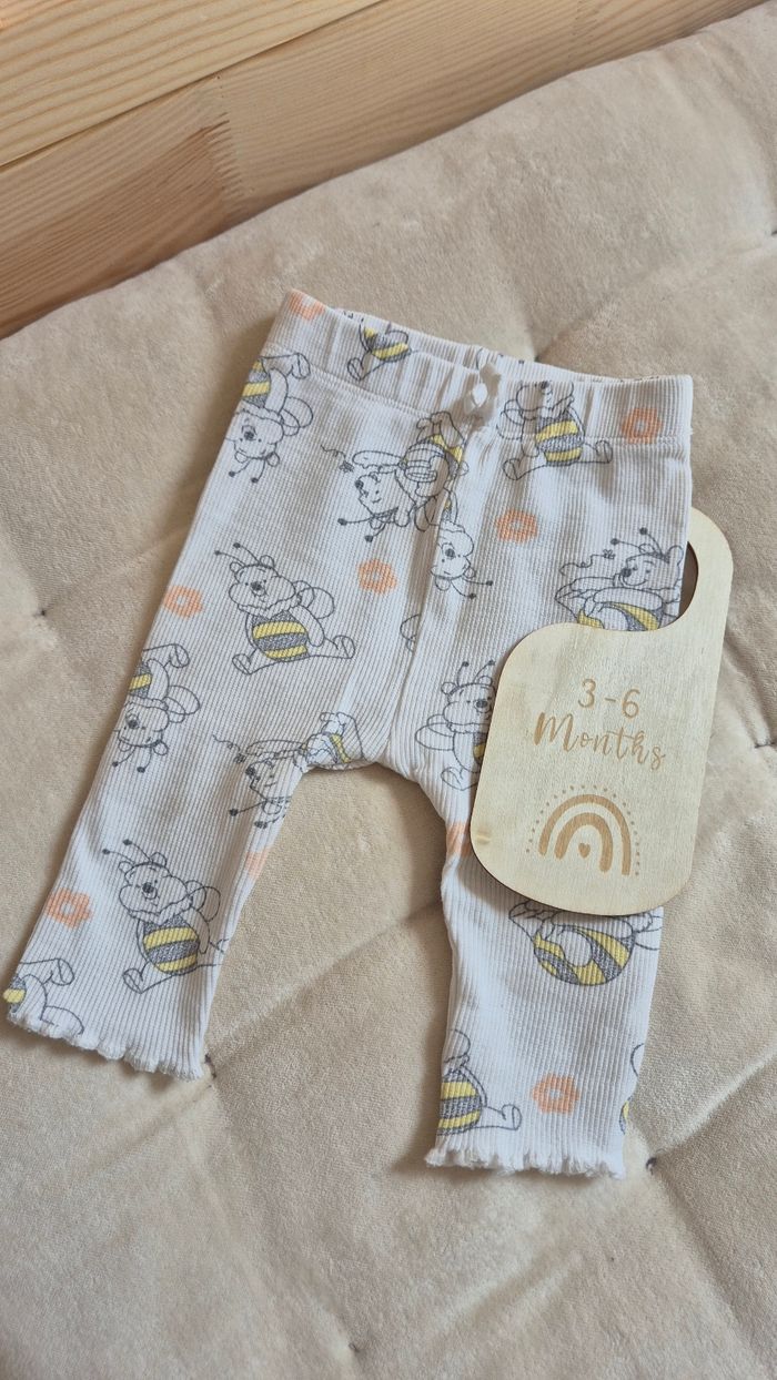 Lot de 2 leggings côtelé - photo numéro 3