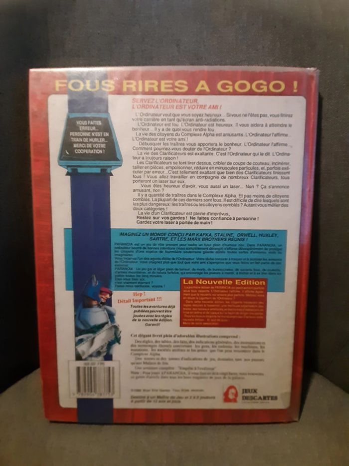Livre de jeu de role Paranoia - nouvelle édition de 1989 - photo numéro 2