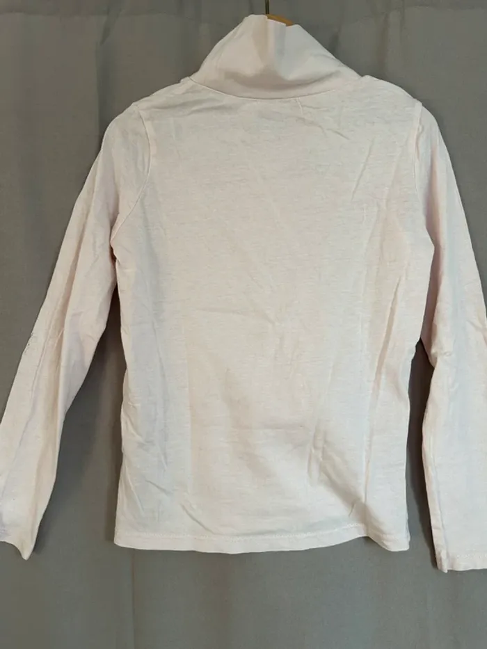 Sous pull rose pale 8 ans in extenso - photo numéro 5