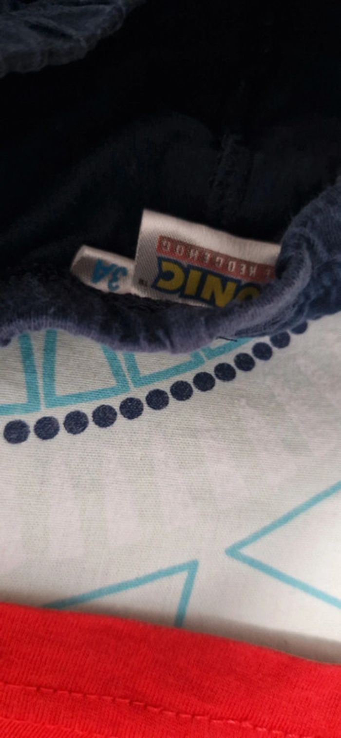 Pyjashort Sonic - 3 ans - photo numéro 4