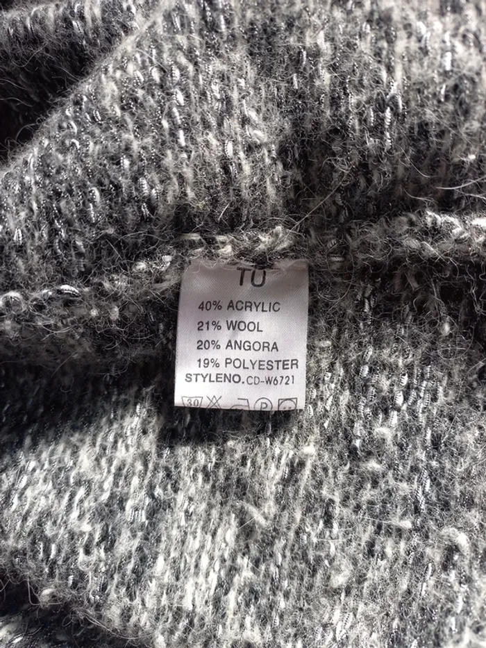 Gilet gris fantaisie T.U - photo numéro 8