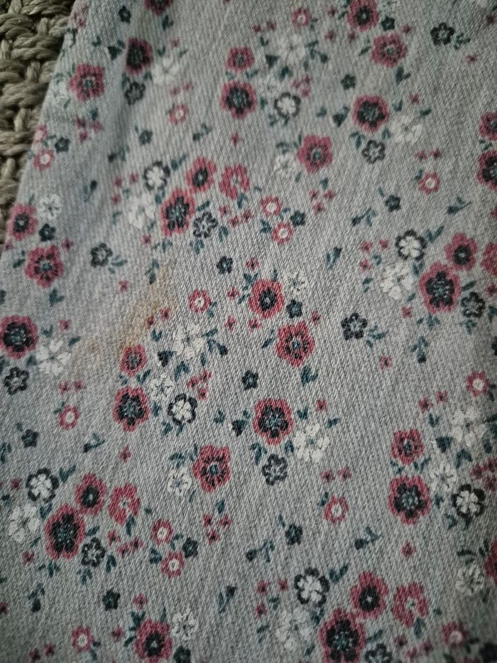 Ensemble sweet bordeaux + leggings à fleurs - 8 ans - photo numéro 9