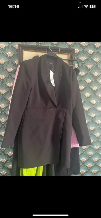 Robe de costume blazer long Zara taille XL neuve