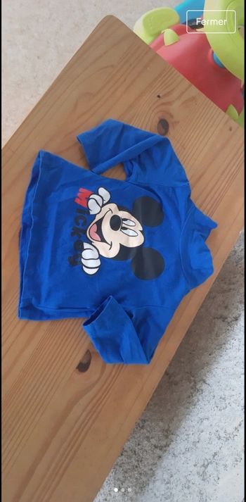 Haut mickey 6 mois