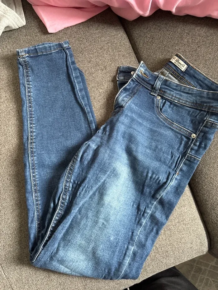 Jean noir slim bleu taille 38 - photo numéro 3