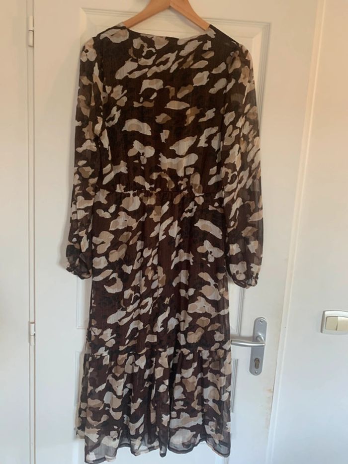 Robe longue Kiabi taille 38 manches longues transparentes - photo numéro 10