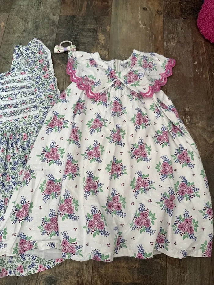 Lot 2 robes cérémonie + chouchous - photo numéro 4