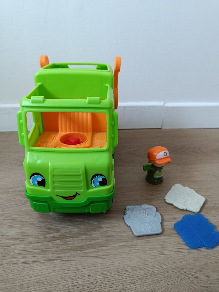 Camion poubelle little people - photo numéro 2