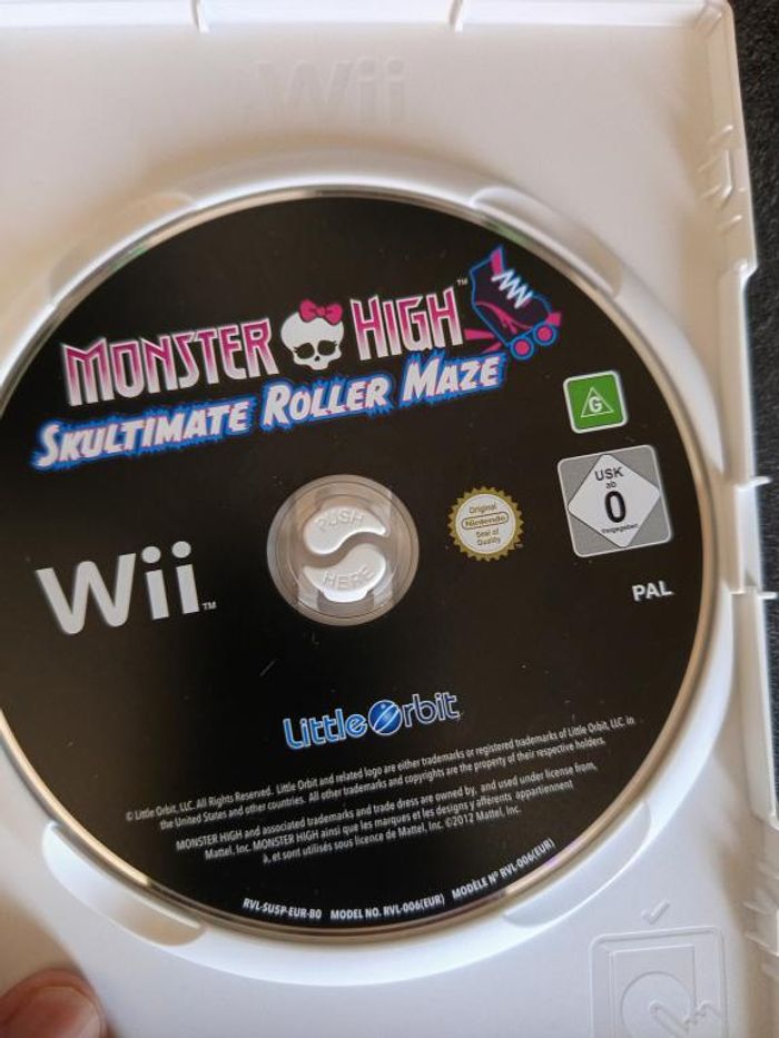 Nintendo - Wii - Monster High - Patinage au labyrinthe - photo numéro 6