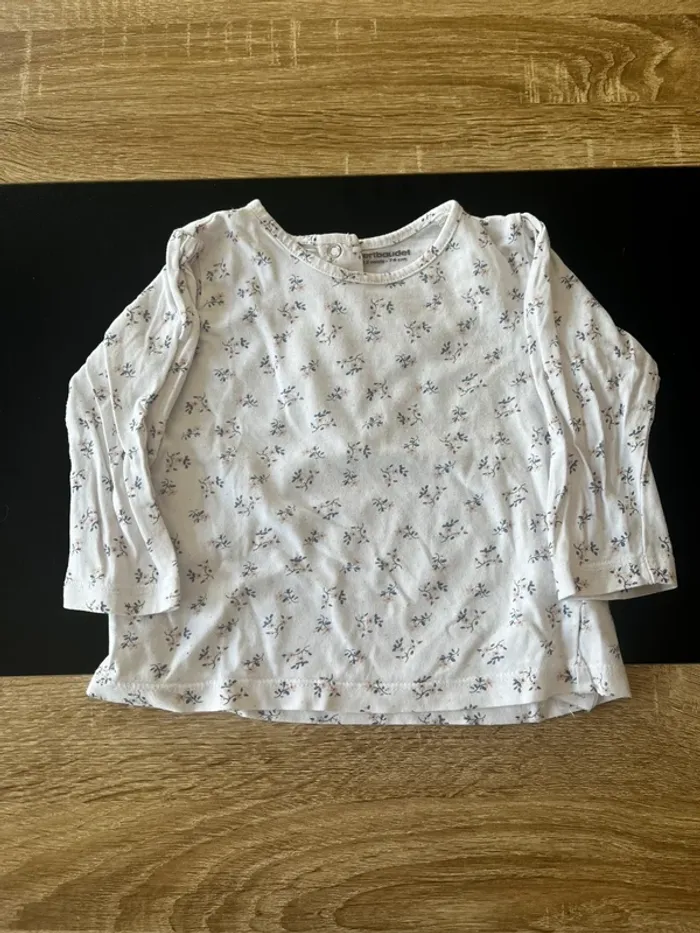 T-shirt manches longues 12 mois