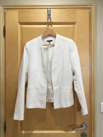 Veste de tailleur kiabi crème