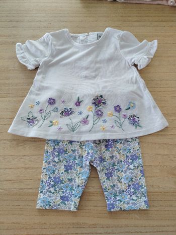 Ensemble 6 mois fille 