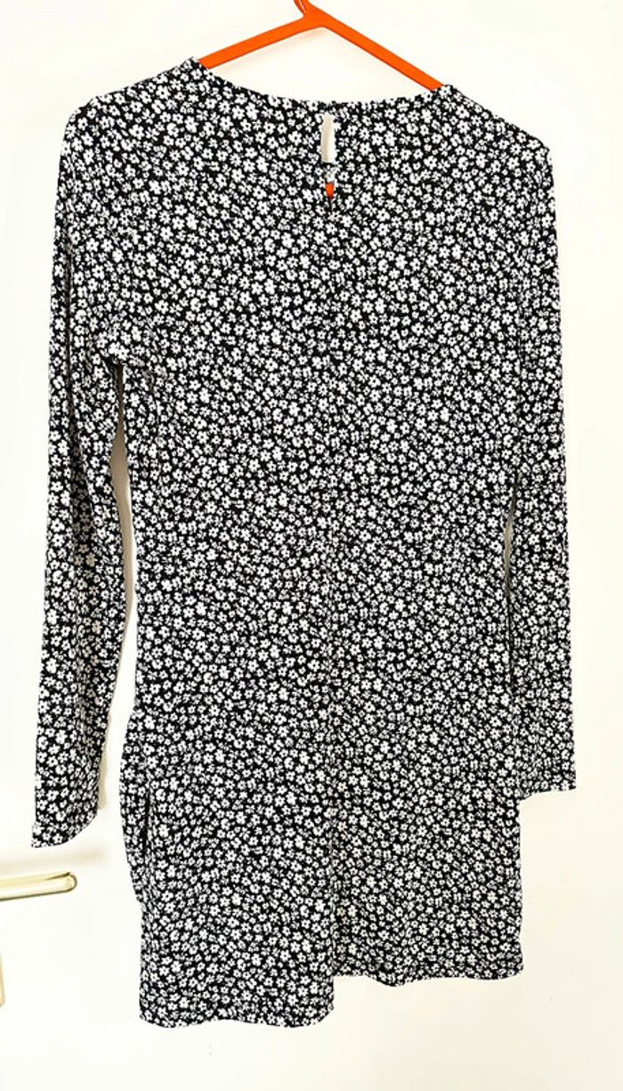 Robe courte à fleurs - Mango - photo numéro 2