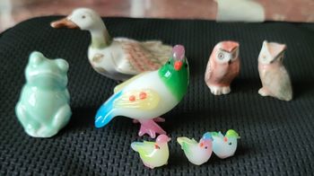 Miniatures Lot ou à l'unité vintage Verre + Porcelaine