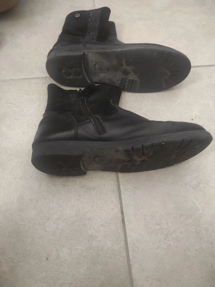 Chaussures bottines en cuir 38 - photo numéro 3