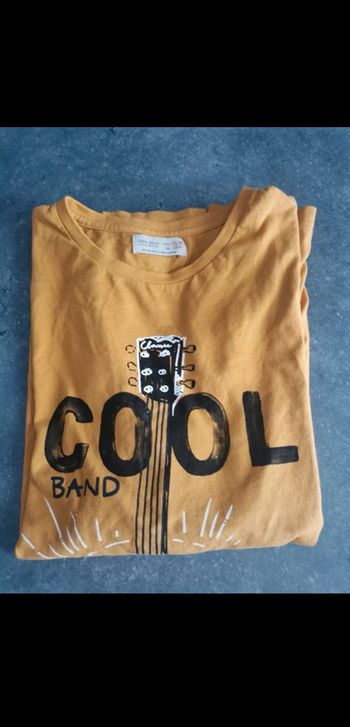 Tee-shirt ML. garçon 14 ans. Zara.