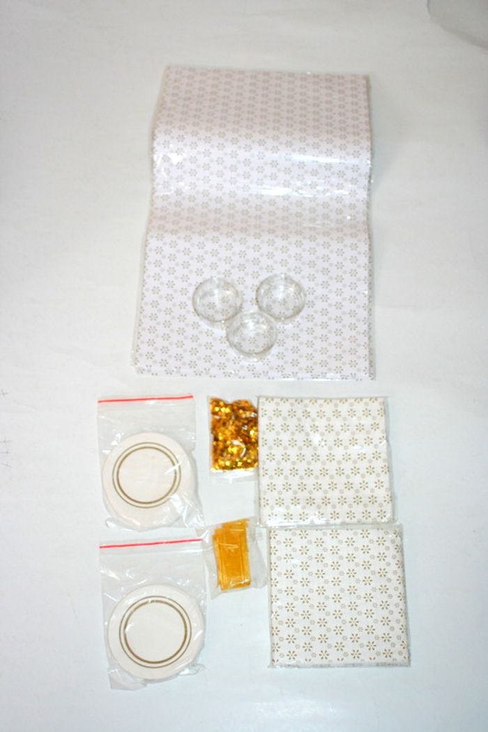 Set table de fête 10 personnes