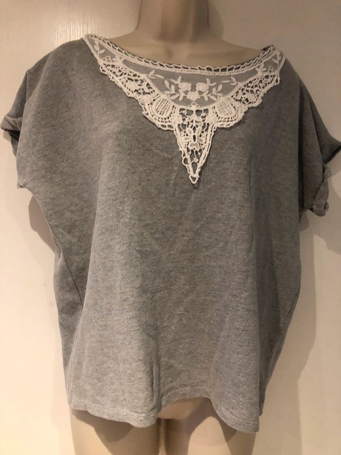 Sweat-shirt manches courtes active wear - photo numéro 20