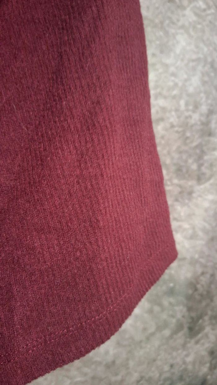 Robe bordeaux douce - photo numéro 8
