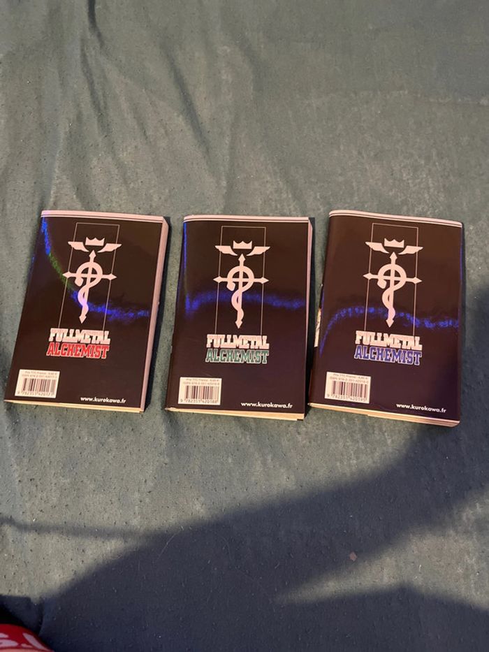 manga full métal alchemist 1 2 et 3 - photo numéro 2
