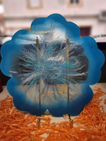 Grande fleur plateau