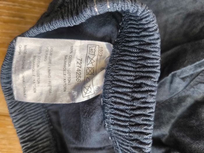 Pantalon taille élastique 6 mois garçons - photo numéro 6
