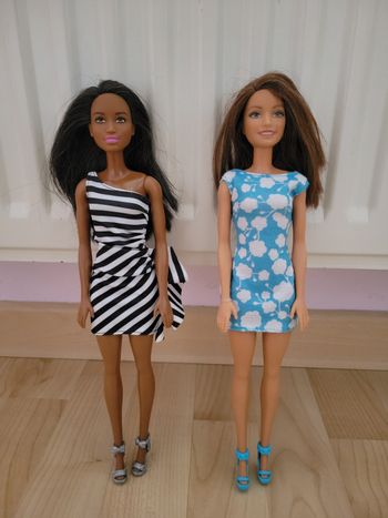 Lot de 2 barbies