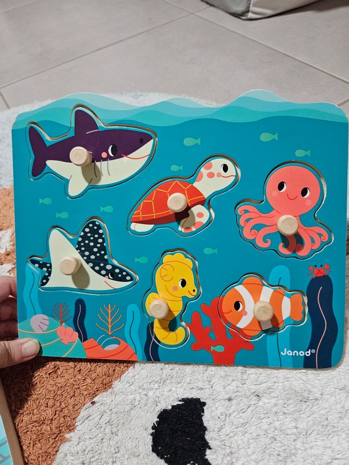 Lot de 2 puzzles pour bébé - photo numéro 2