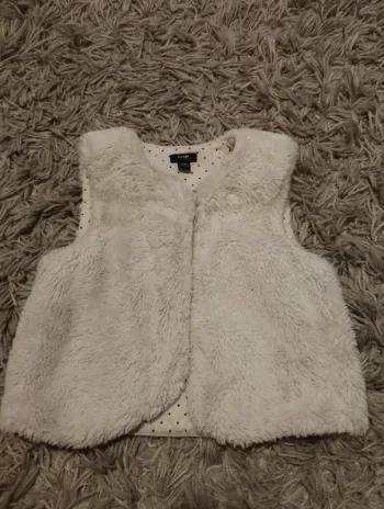Gilet sans manches "fourrure" 36 mois