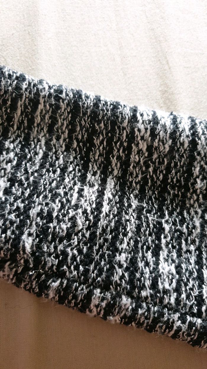 Boléro/ blazer fil argent naf naf - photo numéro 5