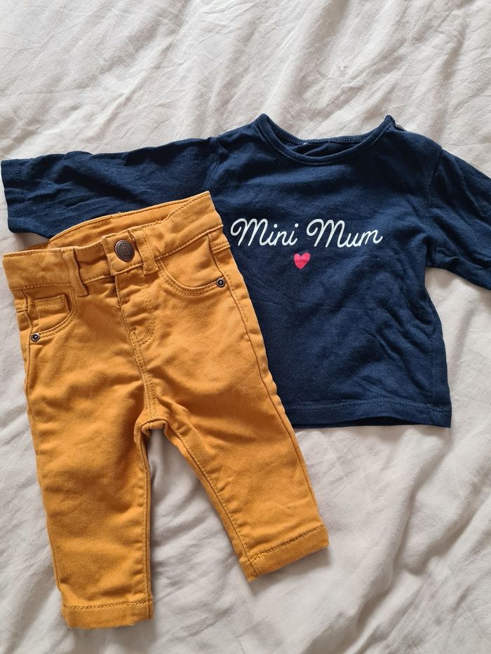 Ensemble pantalon tee shirt - photo numéro 1
