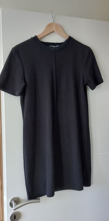 Robe lainage noire Zara