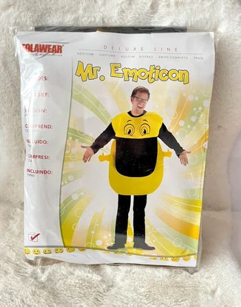 Déguisement Mr Emoticon taille unique Neuf