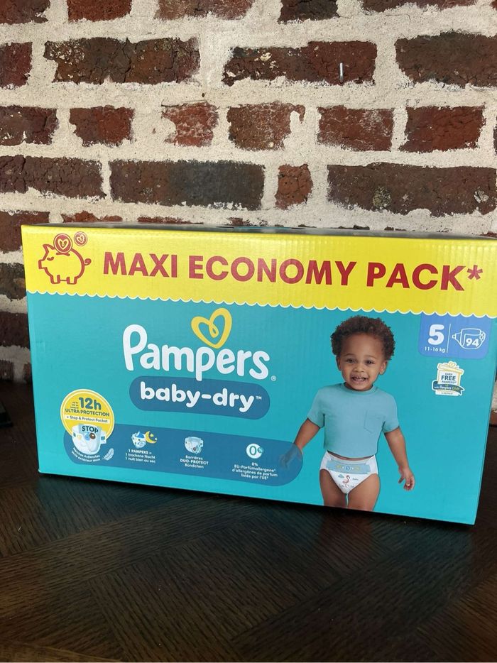 Pampers baby dry taille 5