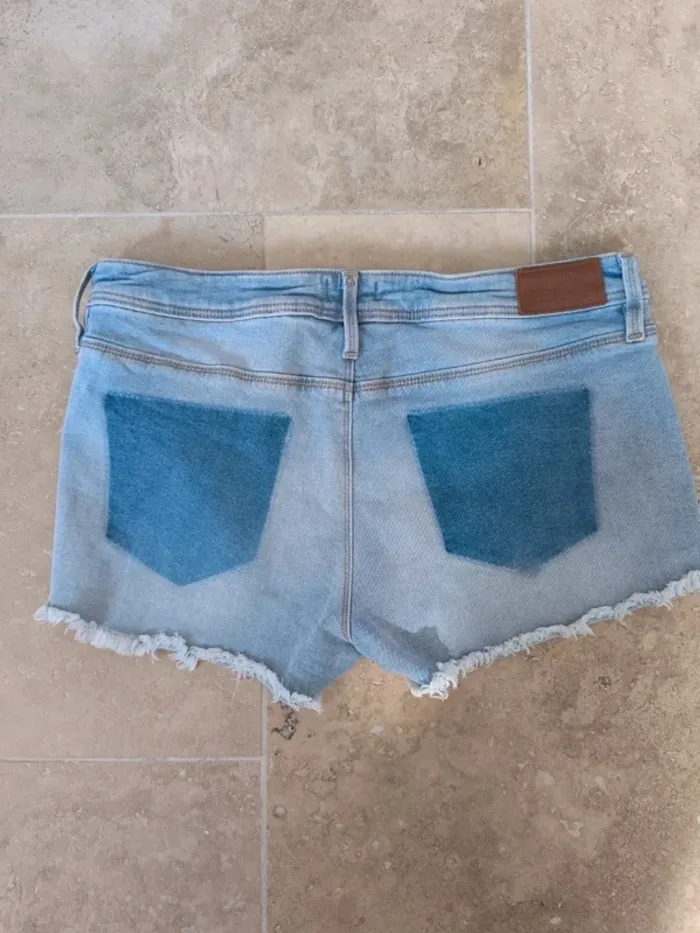 Mini short Femme en Jean Tommy Hilfiger Taille FR40 - photo numéro 10
