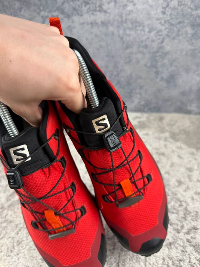 Salomon Cross Hike - Gore-Tex - Black & Red - photo numéro 12