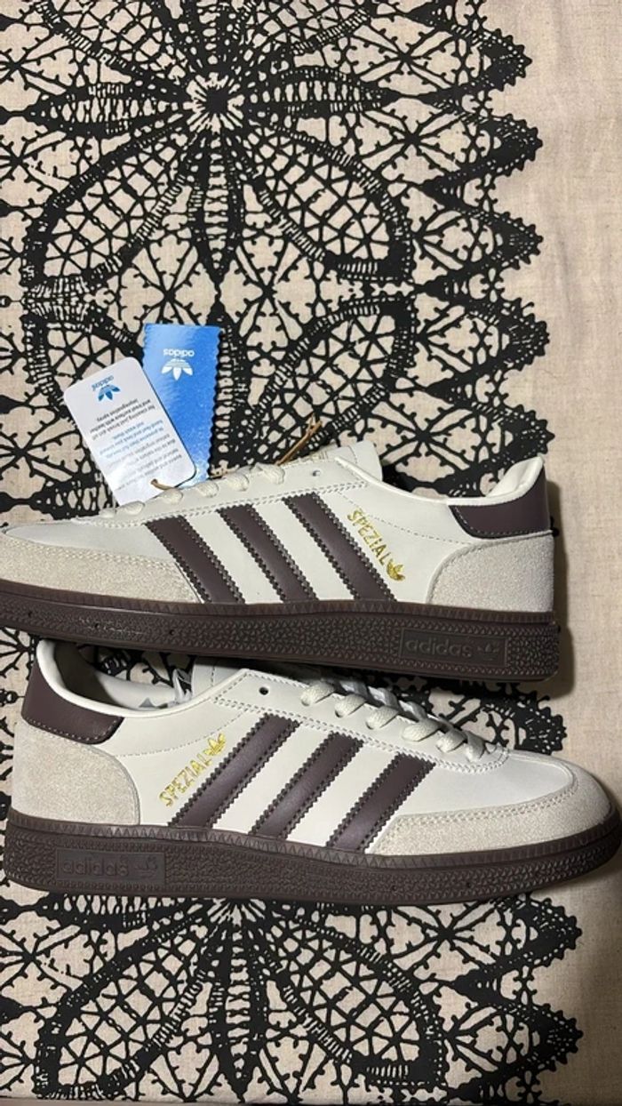 Adidas Samba OG Crème blanc/marron 38