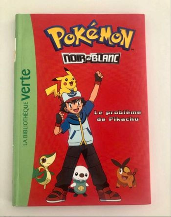 Livre Pokémon bibliothèque verte tome 1