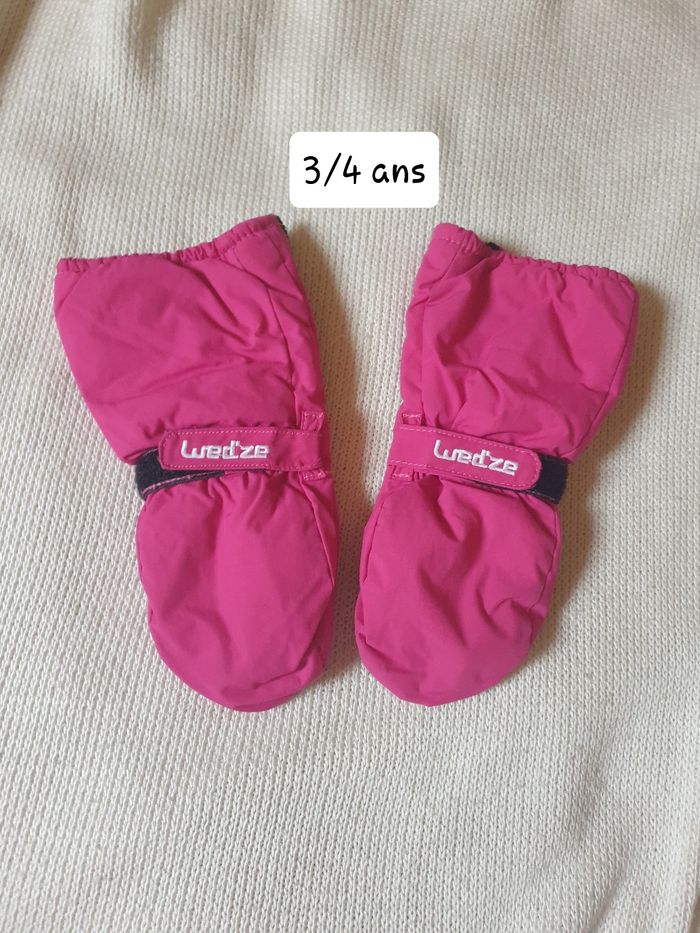 Gants de ski 3/4 ans Wed'ze