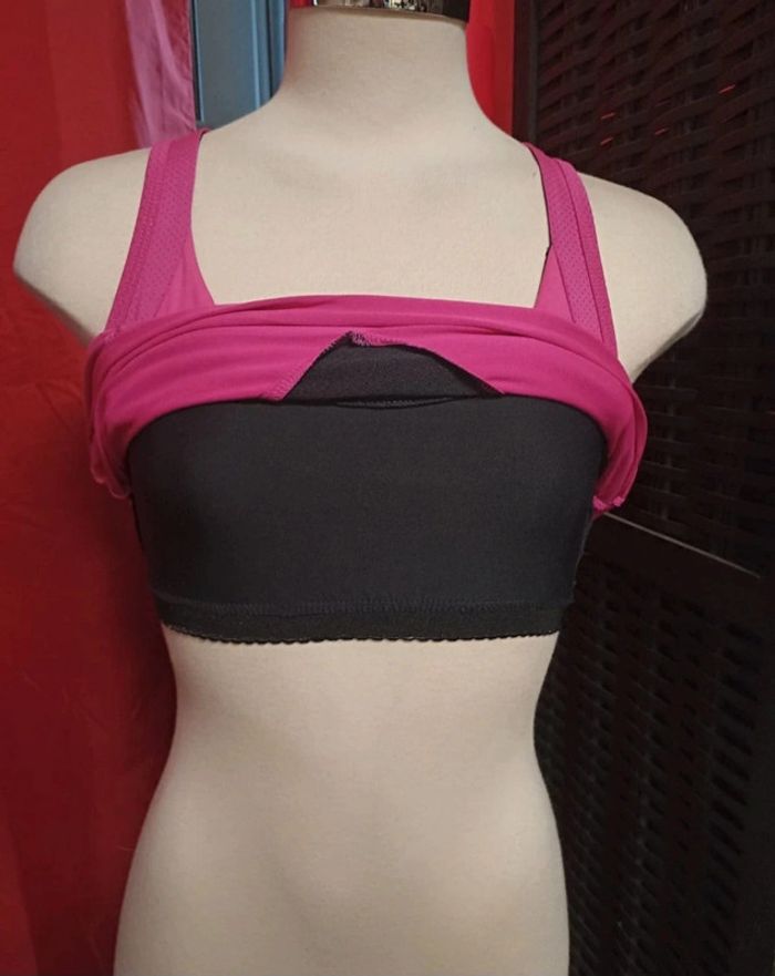 Tee-shirt sport avec brassière intégré 38 - photo numéro 2