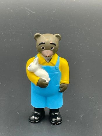 Figurine petit ours brun Bayard presse 7 cm