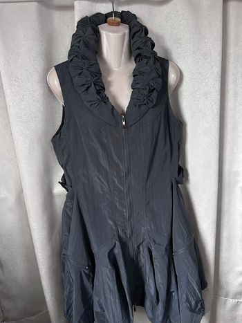 Robe gris bleu asymétrique 38 Franstyle
