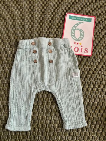 Pantalon gaz de coton